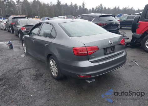 2015 Volkswagen Jetta 2.0L S из США, поврежденный, VIN 3VW2K7AJ2FM225302